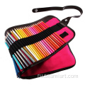 48 Canvas Crowness Pencil Wrap Up Case